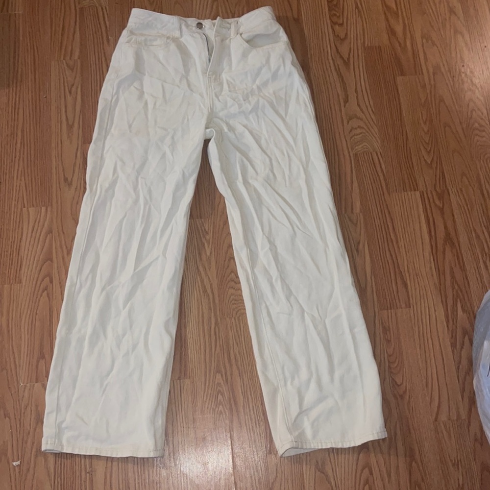 Dazy wide leg whiteish cream color sz small